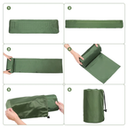 Inflatable Sleeping Pad with Thick Built-in Pump