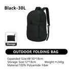 Hiking Backpack with Foldable Waterproof 30L Nylon