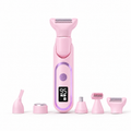 Pink Women's 5-in-1 Type-C Electric Hair Remover
