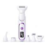 White Women's 5-in-1 Type-C Electric Hair Remover
