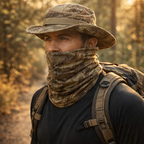 Boonie Yellow Python Unisex Hat with UV Protection for Hiking