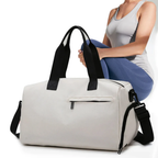 Gym Duffle Bag with Waterproof with Shoe Compartment