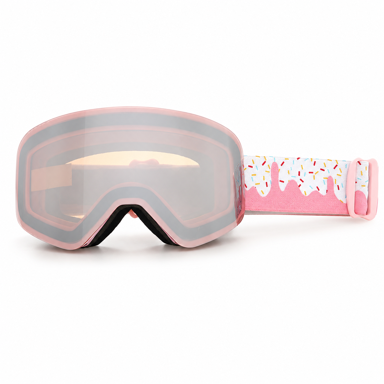 Pink Kids Snow Goggles with Magnetic Quick-Change REVO Lens