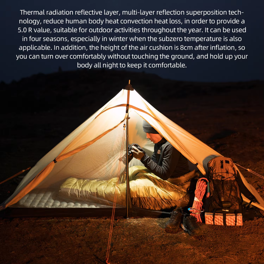 Ultralight Inflatable Sleeping Pad with Waterproof for Camping (v.1)