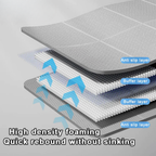 Yoga Mat with Foldable TPE 4mm