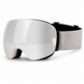 UV400 Magnetic Flip Ski Goggles with Wide View Anti-Fog Lenses