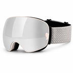 UV400 Magnetic Flip Ski Goggles with Wide View Anti-Fog Lenses