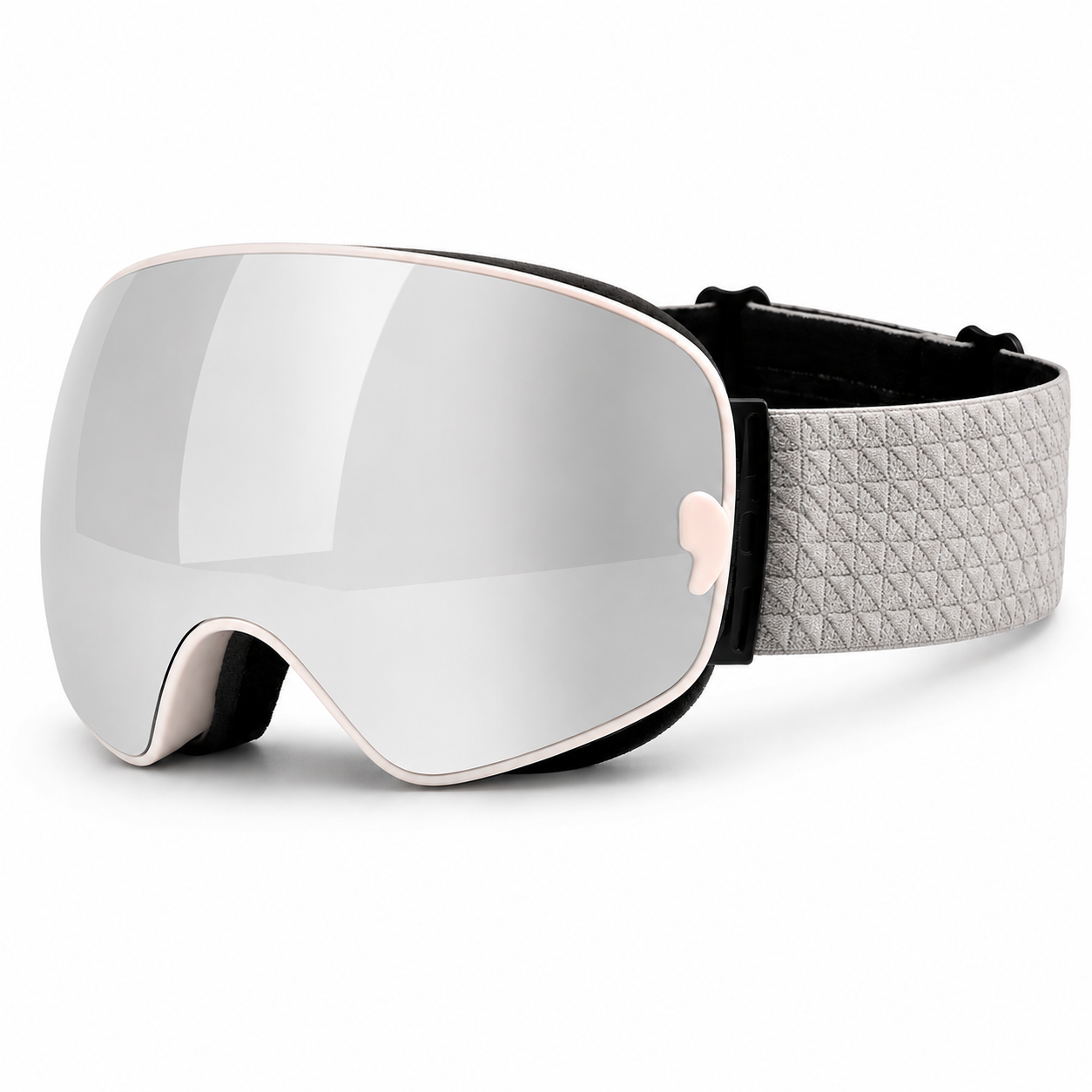 UV400 Magnetic Flip Ski Goggles with Wide View Anti-Fog Lenses