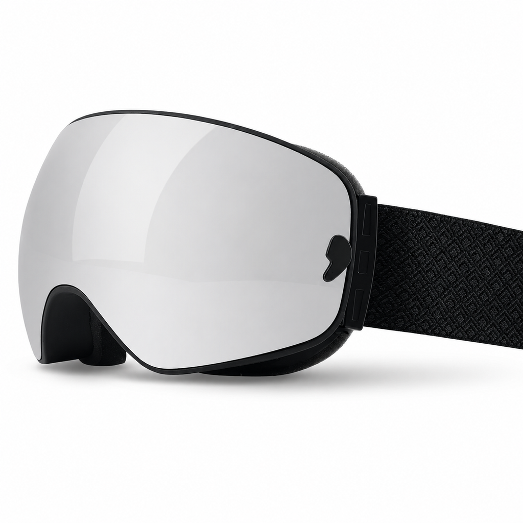 Magnetic Flip Ski Goggles with REVO Anti-Fog Lens