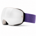 Magnetic Flip Ski Goggles UV400 REVO Spherical Lens