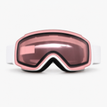 Kids Snow Goggles with Anti-Fog Cylindrical Lenses - Pink