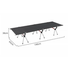 Camping Cot Lightweight Folding Bed Portable Single