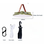 Lantern Solar Camping LED Rechargeable Magnetic