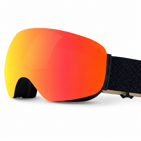 Anti-Fog Magnetic Snow Goggles with HD Spherical UV Protection