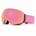 UV400 Magnetic Ski Goggles with Eyewear Compatible Spherical Lenses