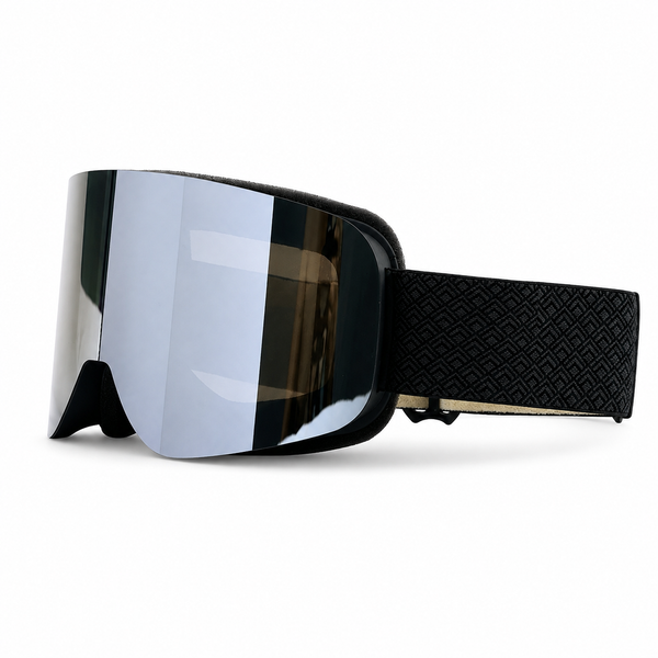 Cylindrical Snow Goggles with REVO Coated Anti-Fog Dual Lenses
