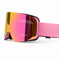 Large Cylindrical Ski Goggles with REVO Anti-Fog UV400 Lenses