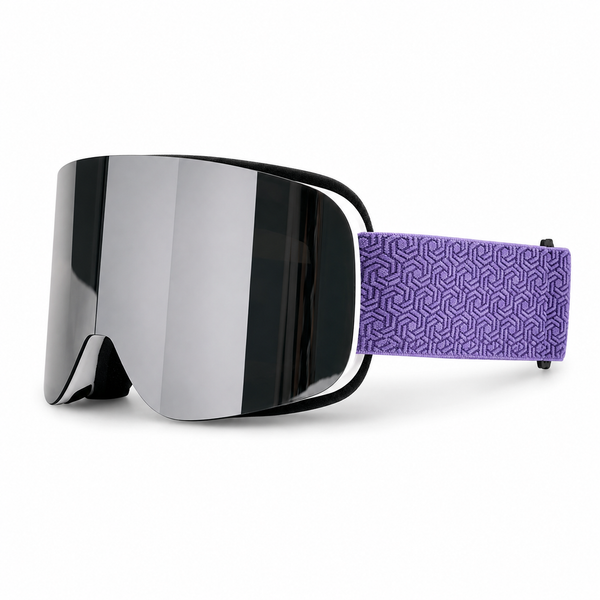 Prescription Compatible REVO Snow Goggles with Wide Cylindrical Vision