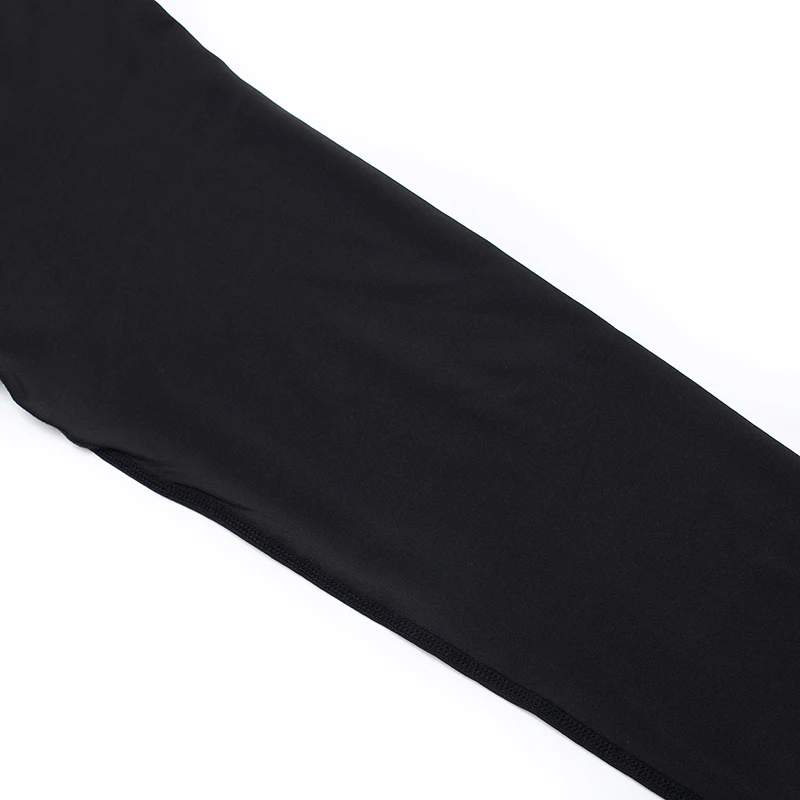 Top Long Compression Black Sleeve Quick Dry for Men (Medium)