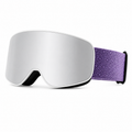 Magnetic Flip Kids Snow Goggles with HD Anti-Fog Lens