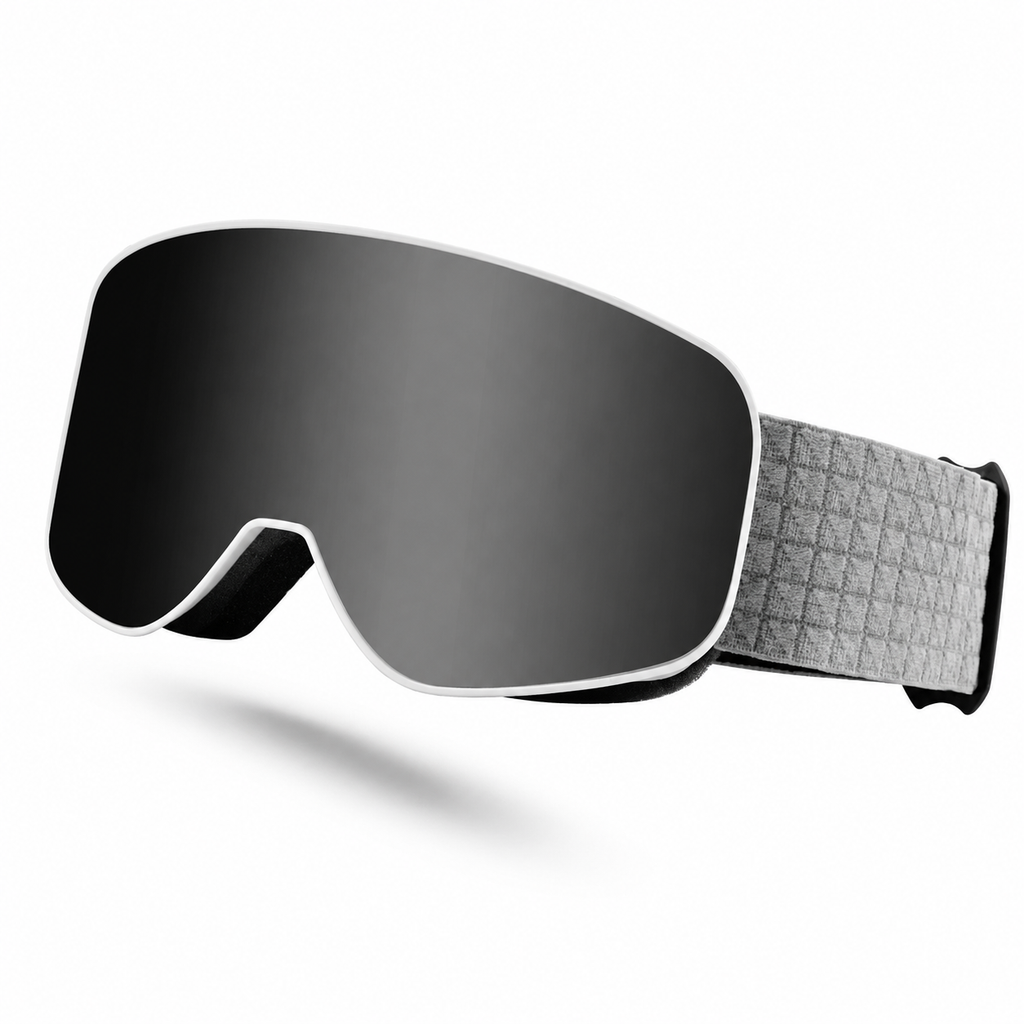 Kids Magnetic Snow Goggles with Flip Design and UV400 Lenses