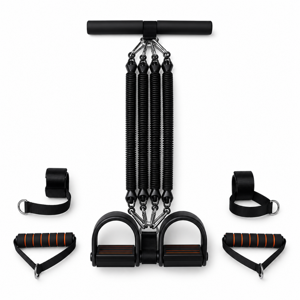 Multi-Functional Resistance Pedal Tension Rope (Black)