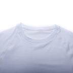 Top Long Compression White Sleeve Quick Dry for Men (Large)