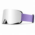 Dual-Layer Magnetic Snow Goggles with Quick-Change UV400 Lenses