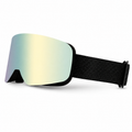 Magnetic Ski Goggles with Quick-Change Anti-Fog Dual-Layer Lenses