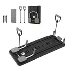 Everfit Pilates Board Foldable Reformer Multi Functional Exercise Trainer Black