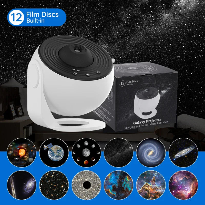 Galaxy Projector Night Light Starry Sky Lamp