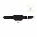 Livemor Back Massager for Sciatica Relief, Airbag Traction and Heat Lumbar Support Belt, 124cm