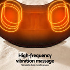 Livemor Back Massager for Sciatica Relief, Airbag Traction and Heat Lumbar Support Belt, 124cm