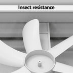 Weisshorn Caravan Roof Vent Fan Air Exhaust Hatch 12V RV Motorhome Camper White