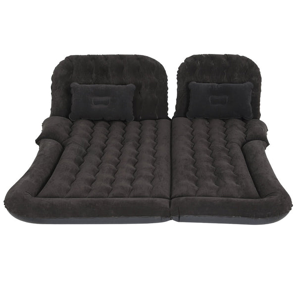 Black Inflatable Car Mattress for SUV Camping and Travel