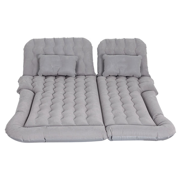 Grey Inflatable SUV Car Mattress for Camping and Travel