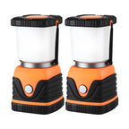 Weisshorn 2-Pack LED Camping Lanterns, 1000LM Super Bright Waterproof Portable Emergency Tent Lights