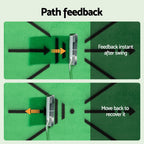 Everfit Golf Hitting Mat Training Swing Path Feedback Detection Batting 44x33cm