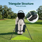 Everfit Golf Stand Bag Lightweight Carry Bag Dual Strap Club Divider