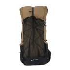 Hiking Backpack with Lightweight Nylon Khaki