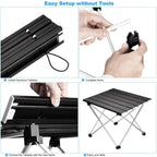Camping Table Folding Aluminum Portable Outdoor Picnic Desk
