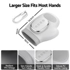 Livemor Hand Massager with Heat and Compression for Arthritis Carpal Tunnel | Large Hand Chamber Fits Left or Right Hand, with 5 Compression Levels, 3 Modes, and 3 Heat Levels, Gift for Women Men