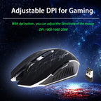 Rechargeable Wireless Gaming Mouse