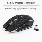 Rechargeable Wireless Gaming Mouse