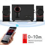 Bluetooth Speaker with Wooden Audio System