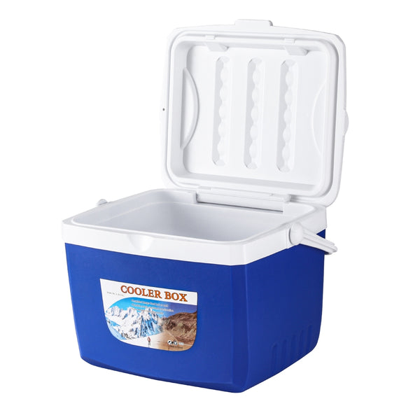 Portable Ice Cooler Box for Camping and Outdoor Food Storage