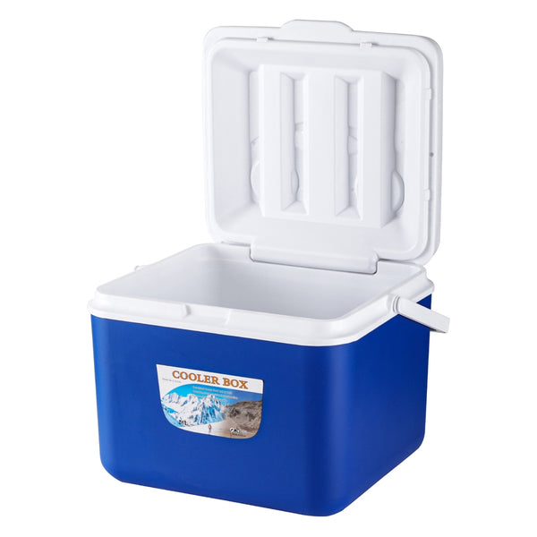Portable Ice Cooler Box for Camping and Outdoor Food Storage