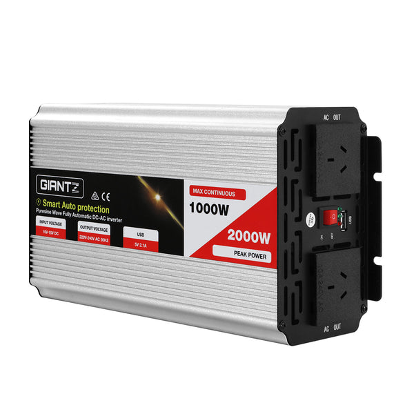 Pure Sine Wave Power Inverter for Camping and Caravan Use