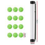 Everfit 12PC Pickleball Collector Set Multi-Ball Retriever Portable Storage Adjustable Strap