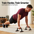 Everfit Push Up Bars Stands Parallel Handles Home Gym Fitness Strength Training